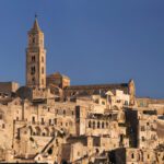 The cathedral on the Civita, with the Sassi falling away below