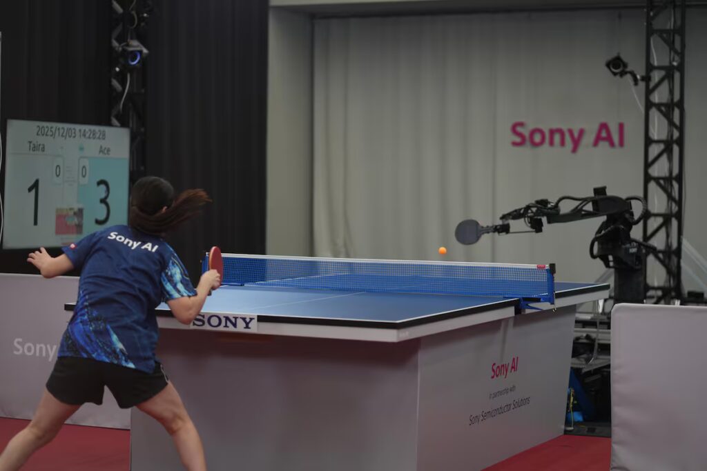 AI Robot Triumphs Over Top Ping-Pong Player in Stunning Match