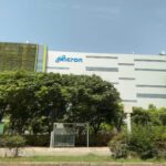 Micron's DRAM fab in Taichung, Taiwan, seen from the street