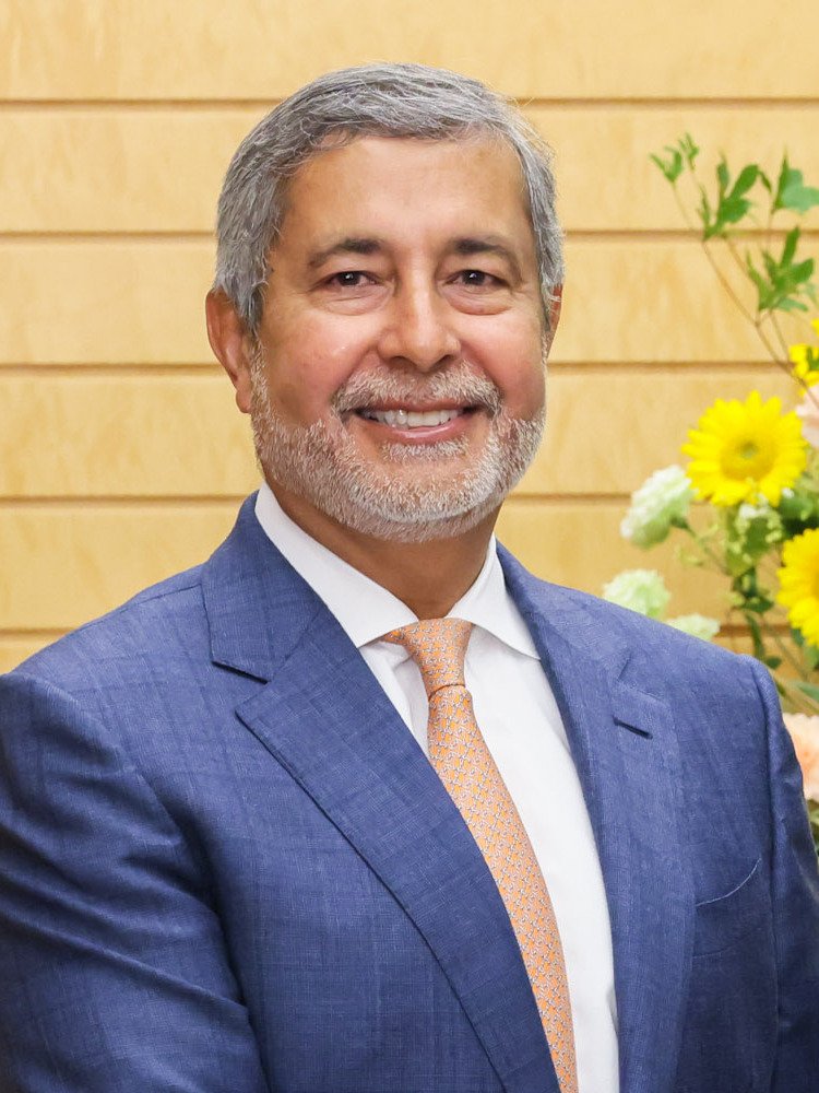 Micron's Record $133 Billion Year Shows the AI Memory Squeeze Is Far From Over 3 - Instant Vista Portrait of Sanjay Mehrotra, chairman and chief executive of Micron, in July 2025