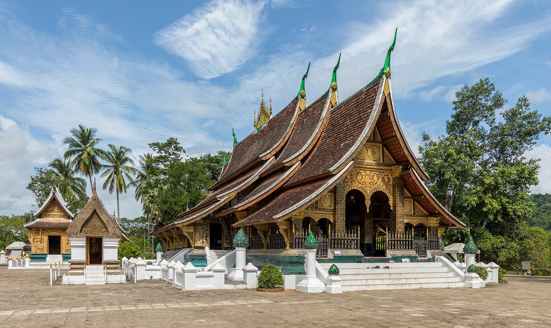Temple Wat Xieng Thong, Luang Prabang, Laos